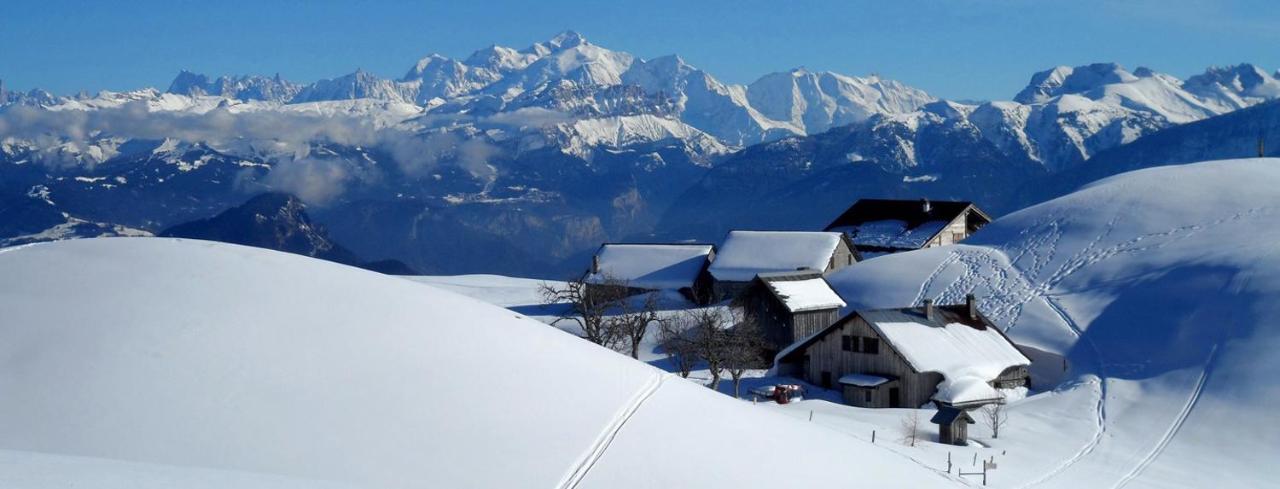 Les Chalets De Ludran Viuz-en-Sallaz Esterno foto