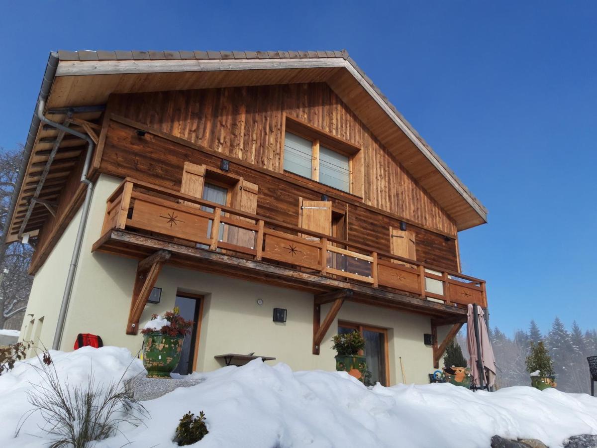 Les Chalets De Ludran Viuz-en-Sallaz Esterno foto