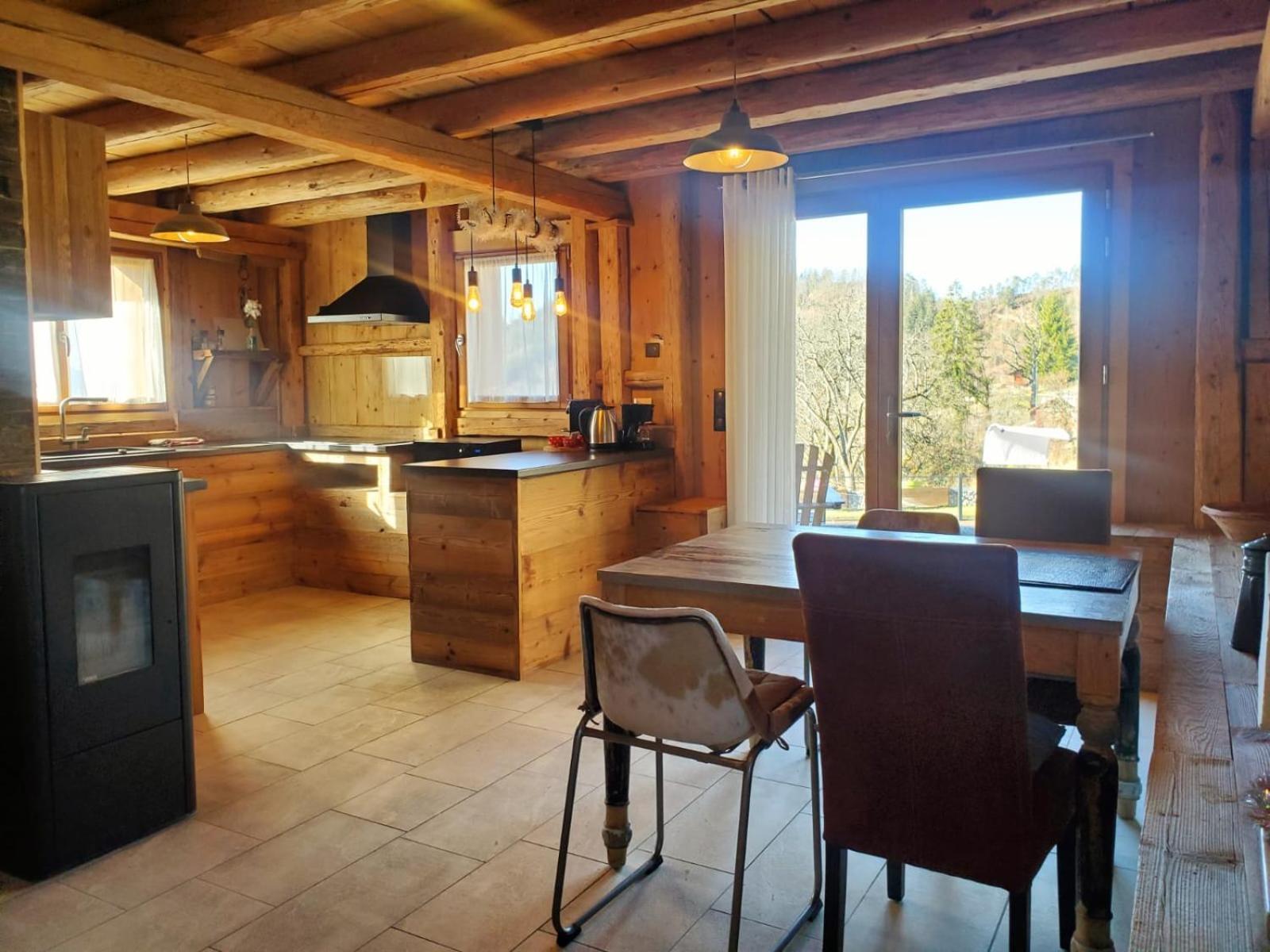 Les Chalets De Ludran Viuz-en-Sallaz Esterno foto