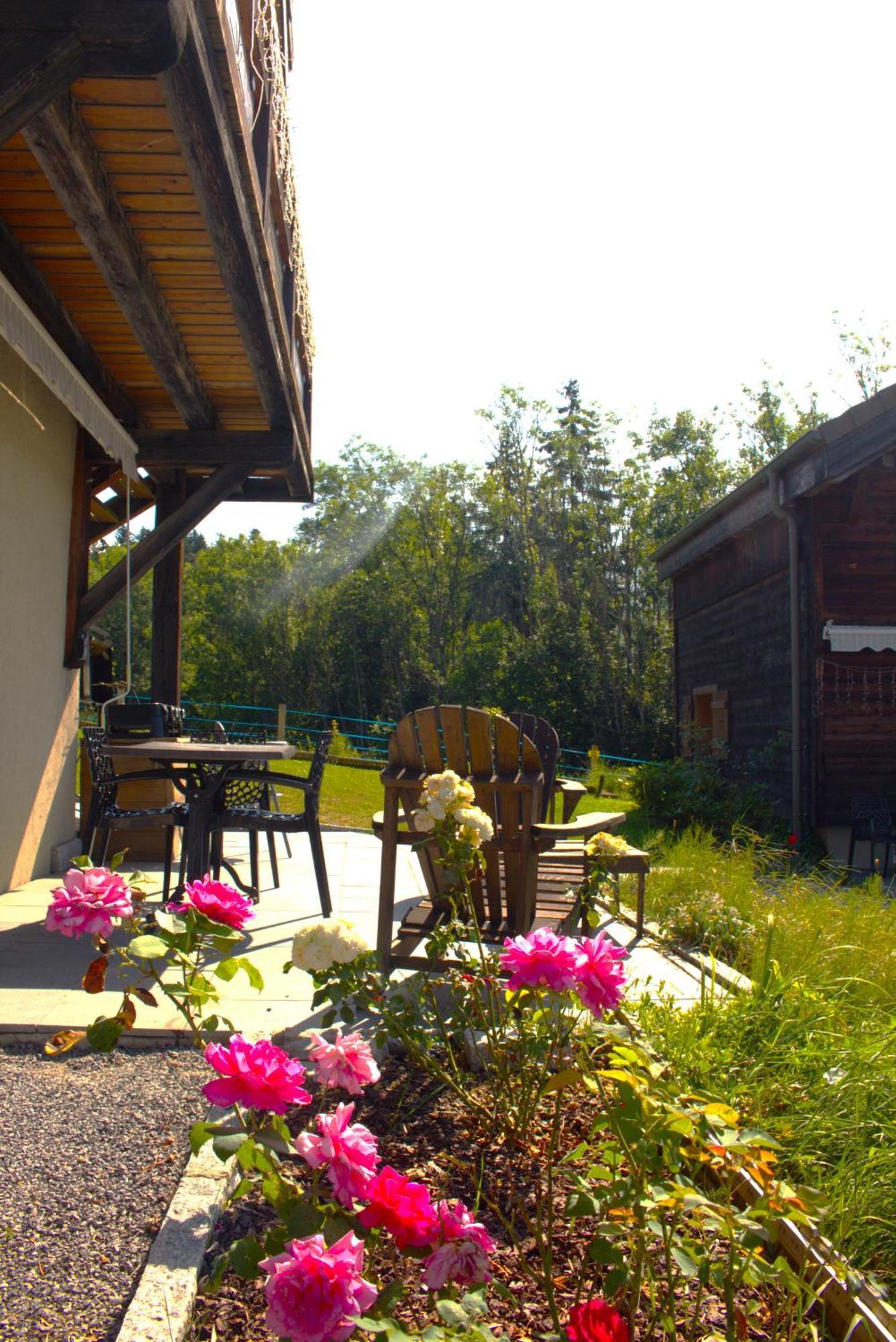 Les Chalets De Ludran Viuz-en-Sallaz Esterno foto