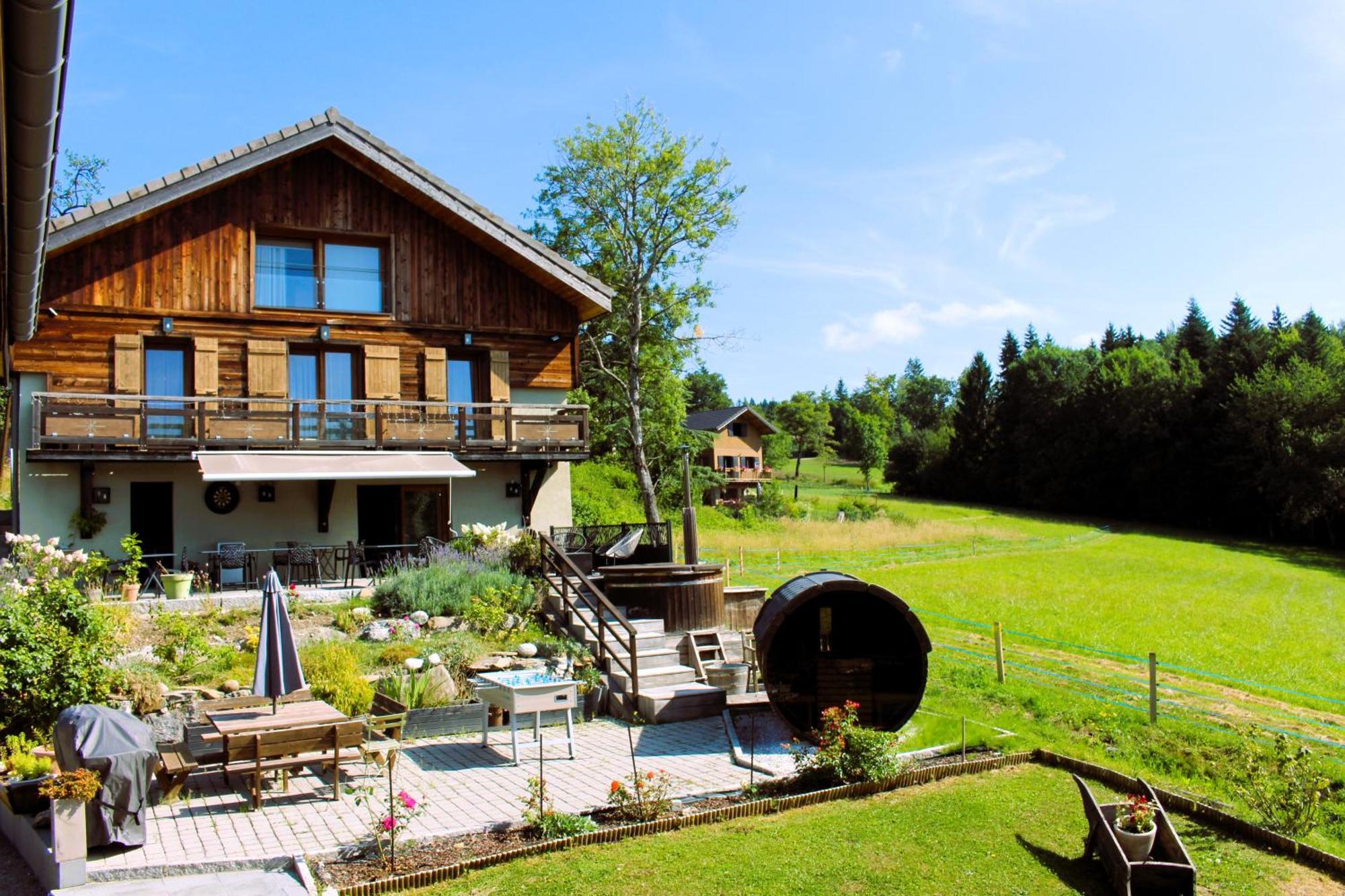 Les Chalets De Ludran Viuz-en-Sallaz Esterno foto