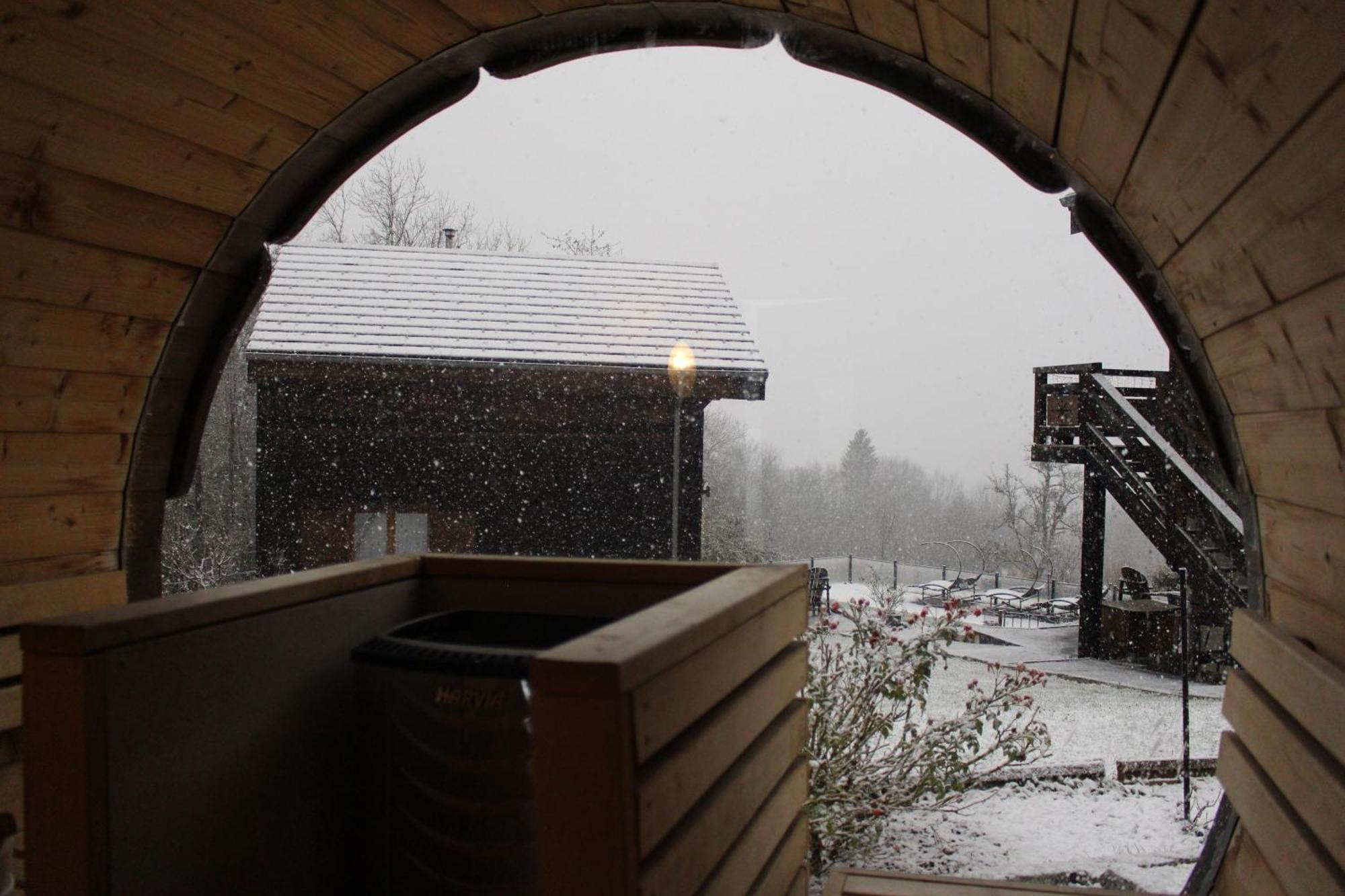 Les Chalets De Ludran Viuz-en-Sallaz Esterno foto