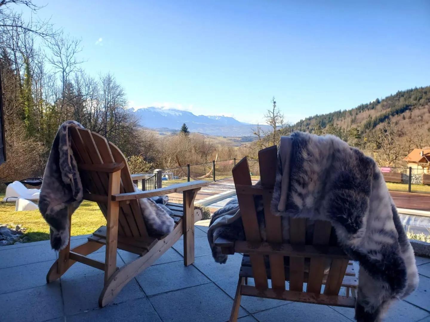 Les Chalets De Ludran Viuz-en-Sallaz Esterno foto