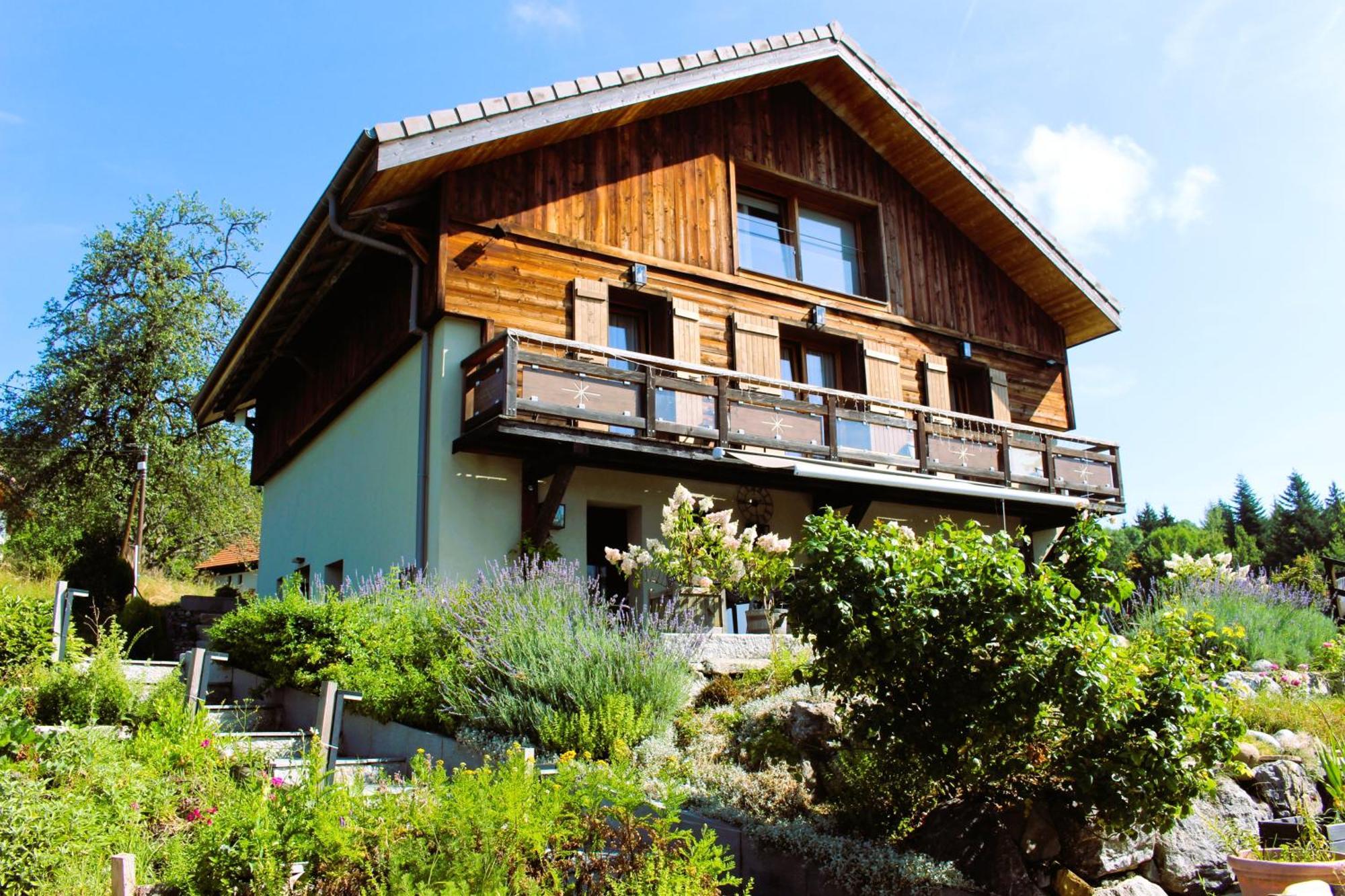 Les Chalets De Ludran Viuz-en-Sallaz Esterno foto