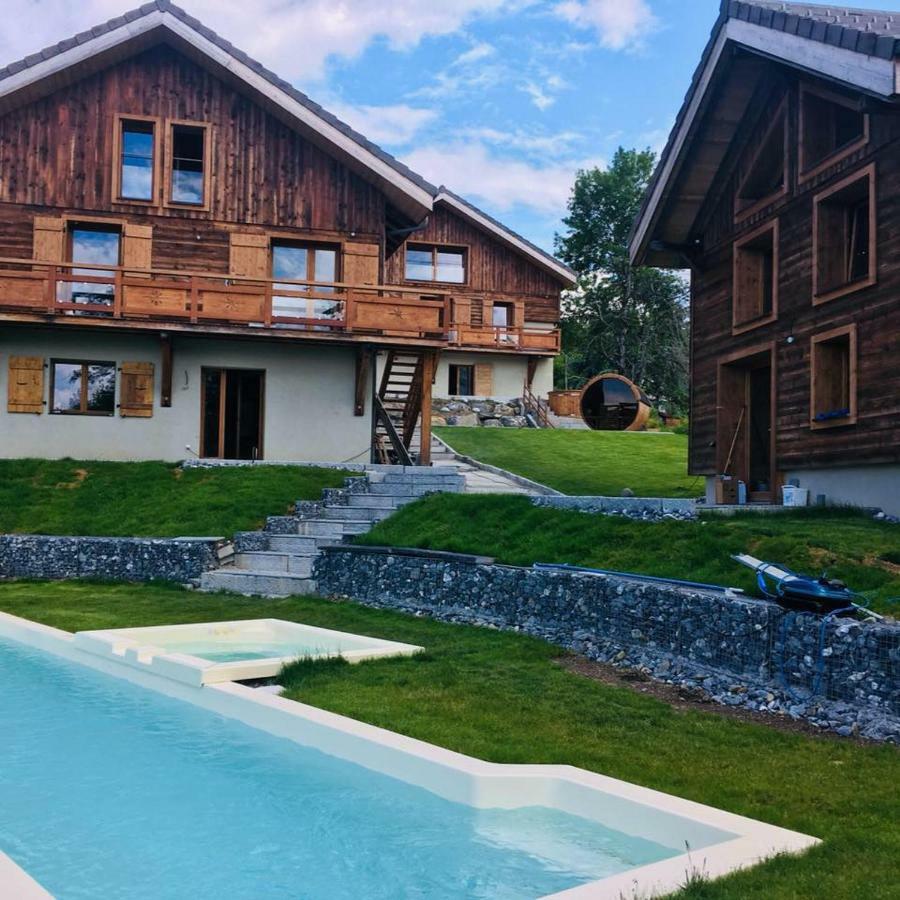 Les Chalets De Ludran Viuz-en-Sallaz Esterno foto