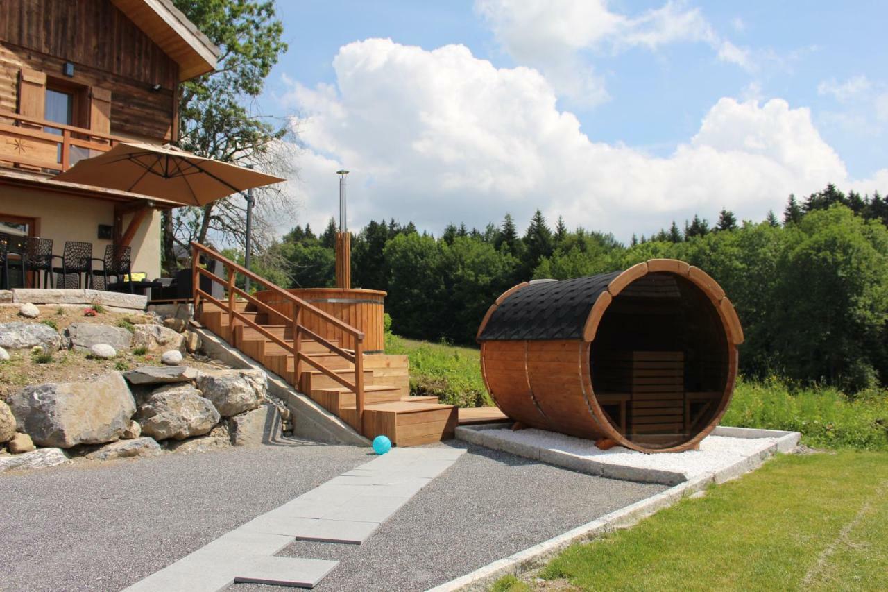 Les Chalets De Ludran Viuz-en-Sallaz Esterno foto